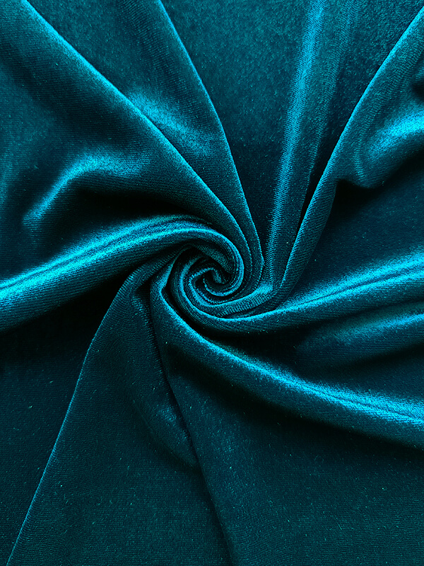 Бархат гладкий "Бирюза"