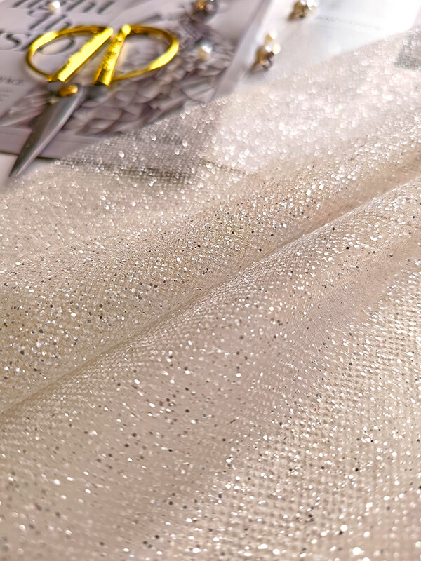 Еврофатин премиум "Телесный" с мелким глиттером