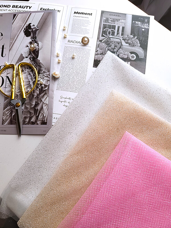 Еврофатин премиум "Телесный" с мелким глиттером