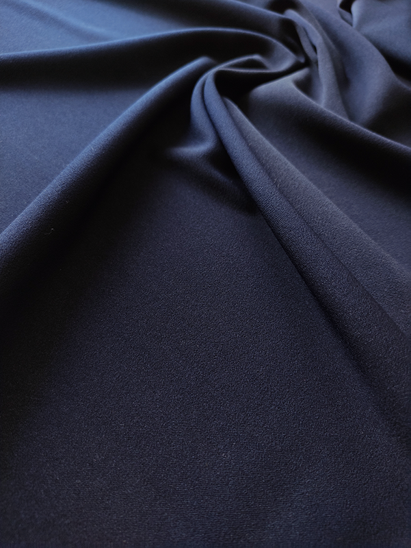 Костюмная ткань Анжелика "Темно-синий"