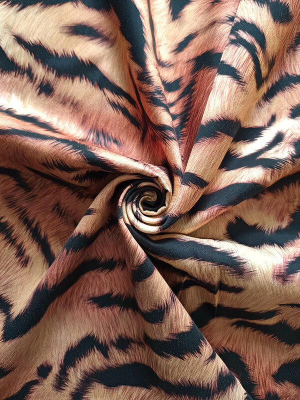 Сатин мерсеризованный принт "Тигр"