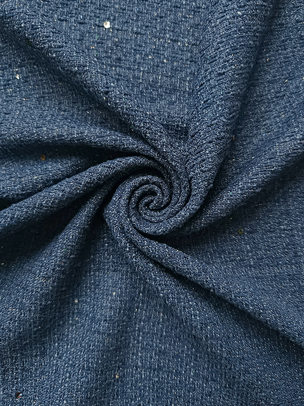 Твид 25 с люрексом и пайетками