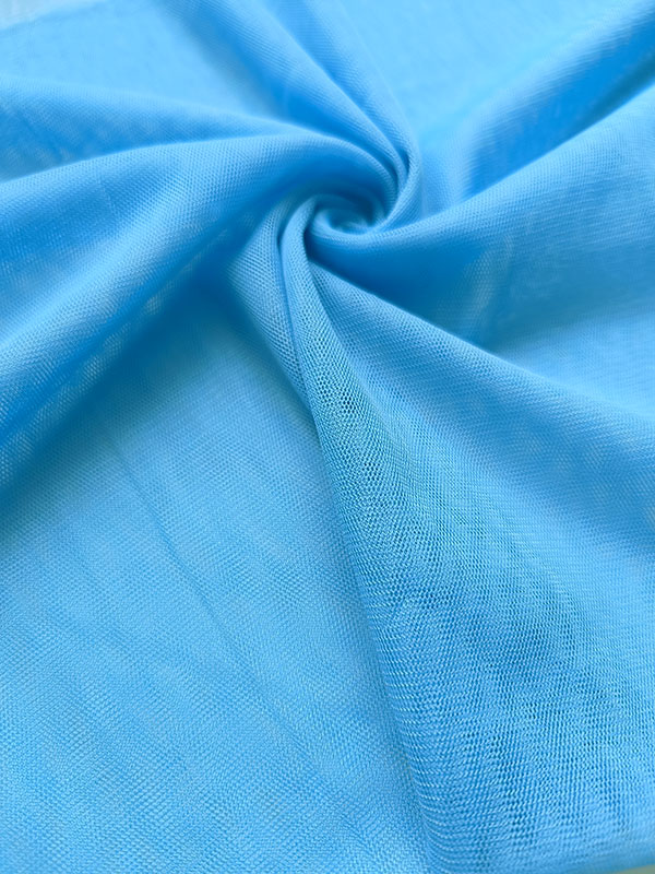 Стрейч- фатин "Небесно- голубой"