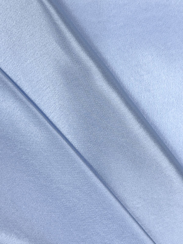 Креп сатин "Синий иней"