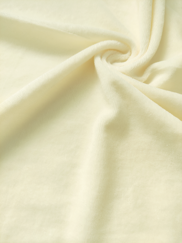 Велюр хлопковый "Айвори"