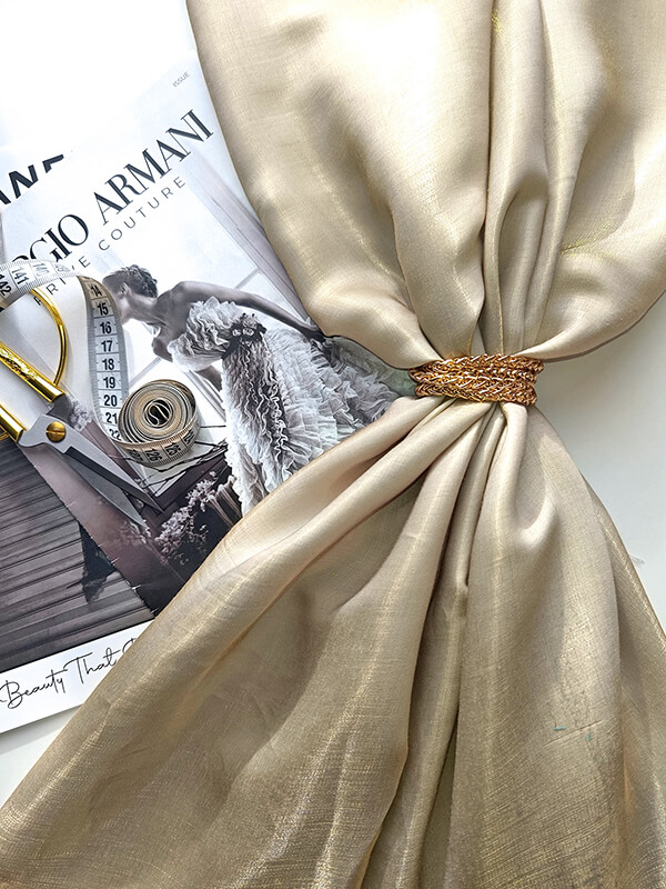 Вискоза хамелеон "Бежевый"