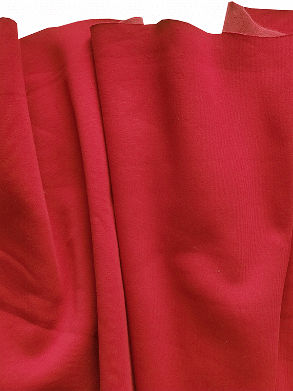 Футер 3х нитка с начесом "Красный"