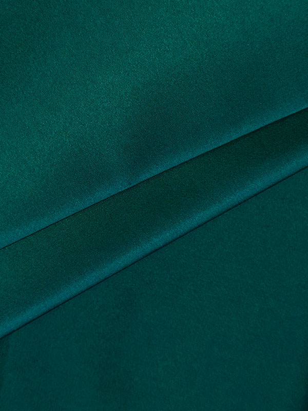 Креп сатин "Темный изумруд"