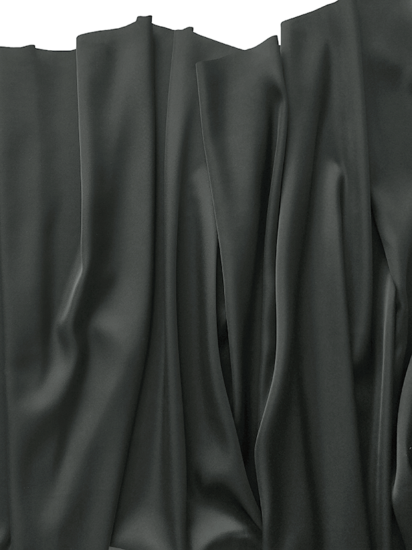 Армани шелк "Графитовый черный"