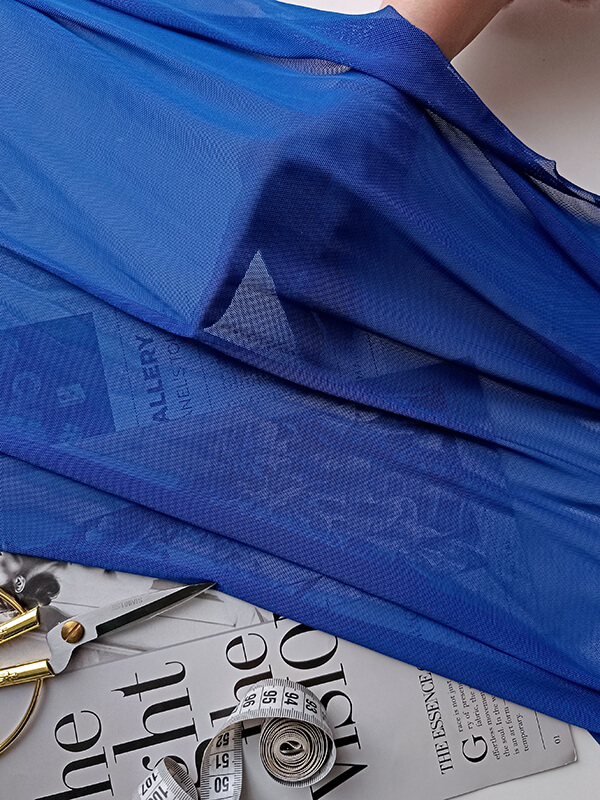 Стрейч- сетка "Синий"