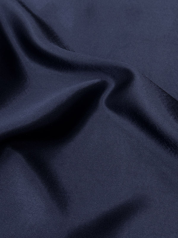 Креп сатин "Сапфировый синий"