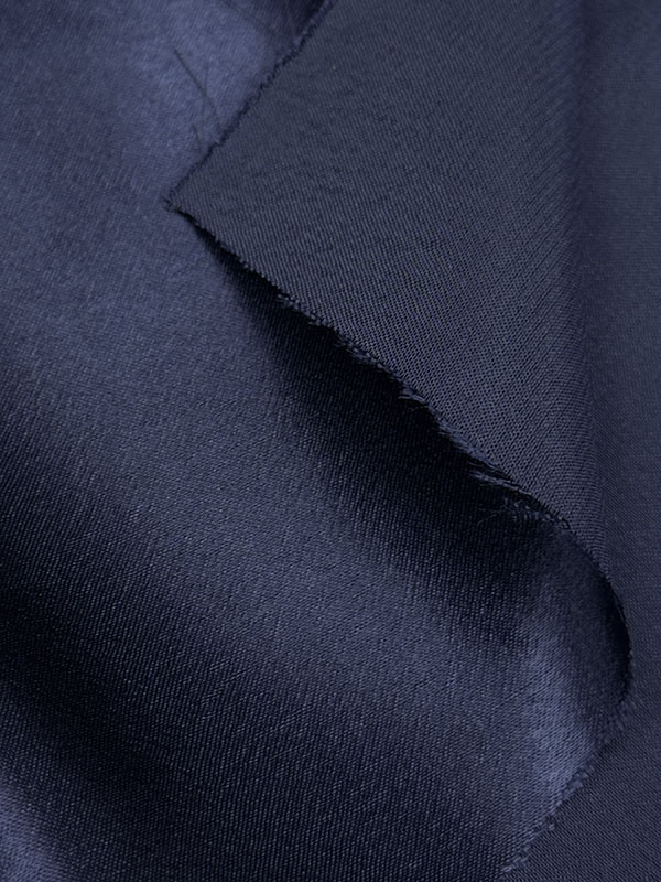 Креп сатин "Сапфировый синий"