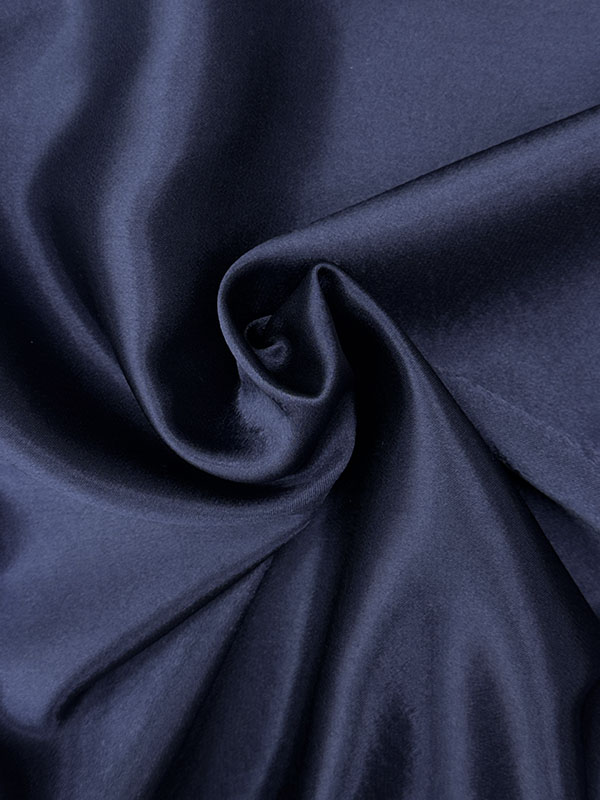 Креп сатин "Сапфировый синий"