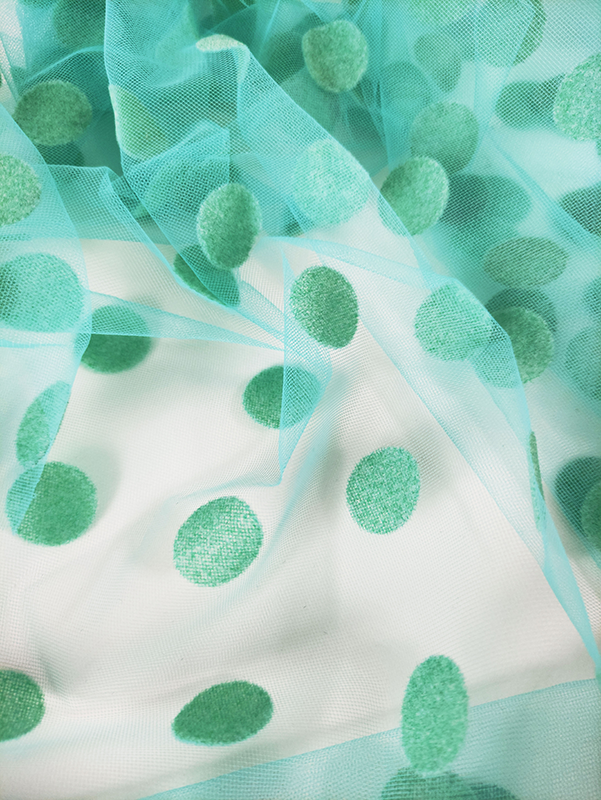 Еврофатин Luxe "Тиффани" в крупный горошек