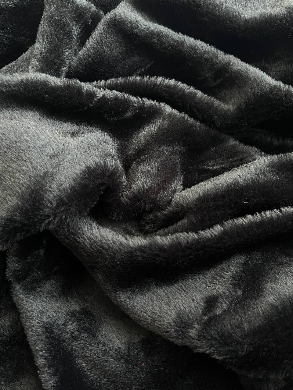 Мех искусственный "Черный"