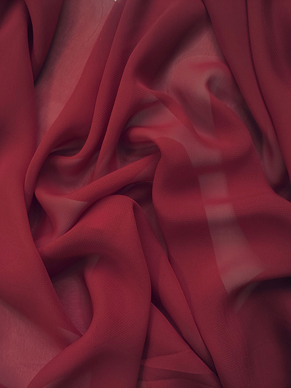 Шифон "Бордо"