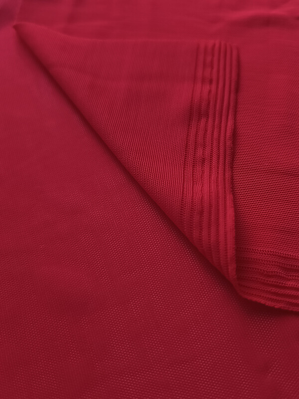 Стрейч- сетка ПЛОТНАЯ "Красный"