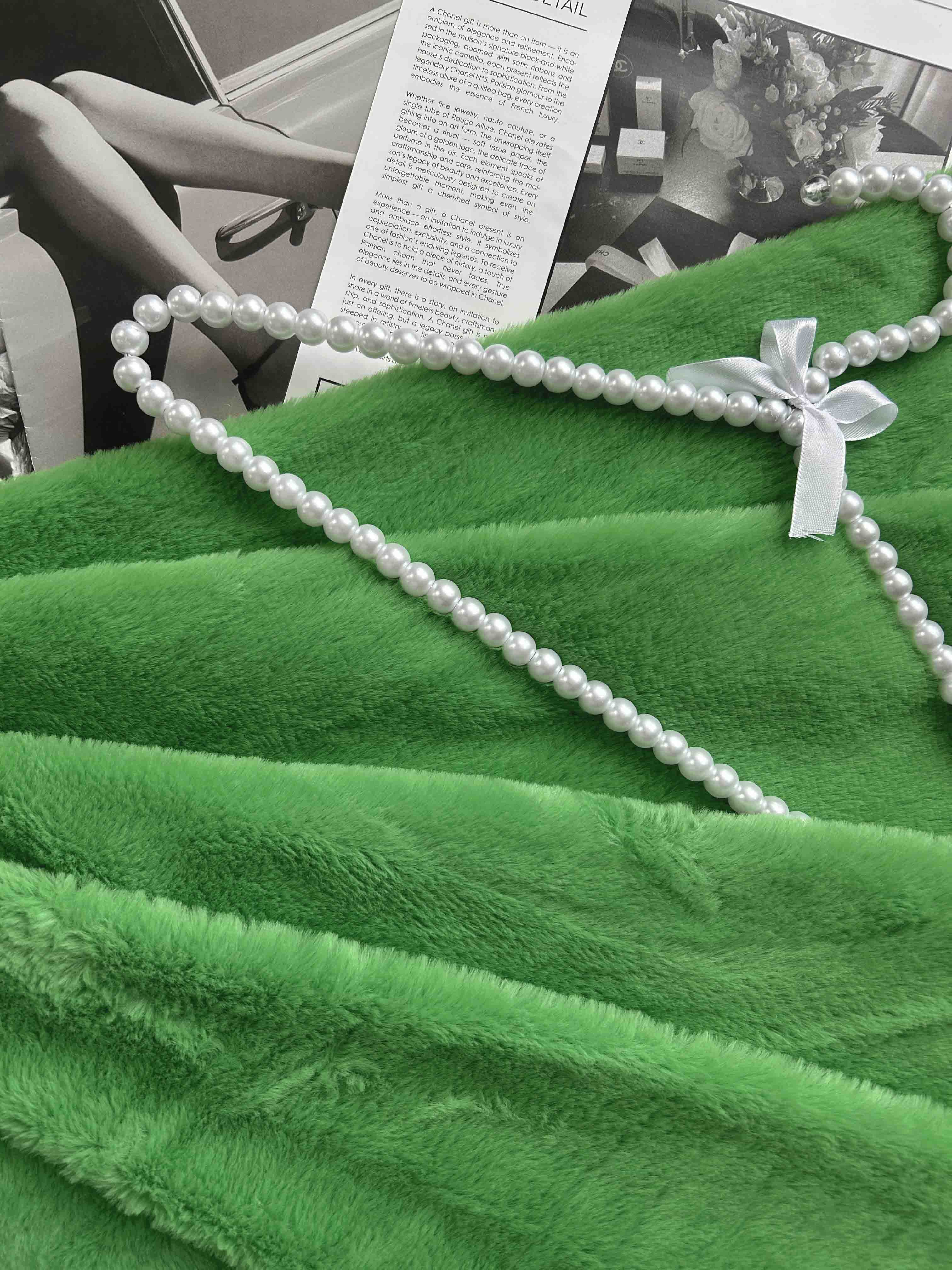 Мех искусственный "Зеленый"