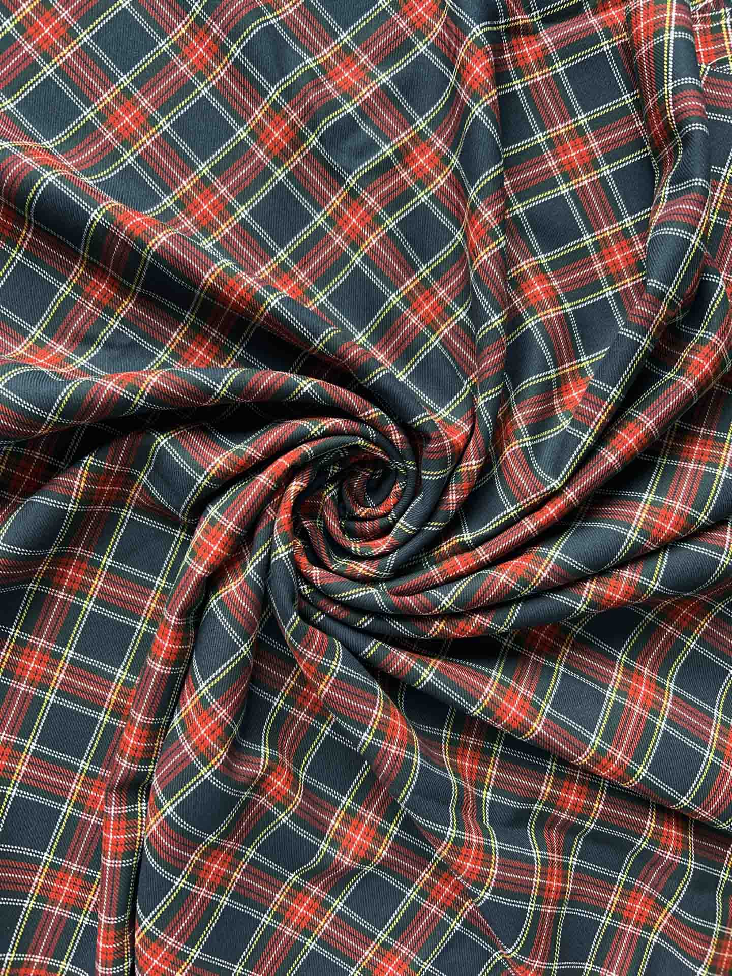 Костюмная ткань в клетку лицей "Принт 1"