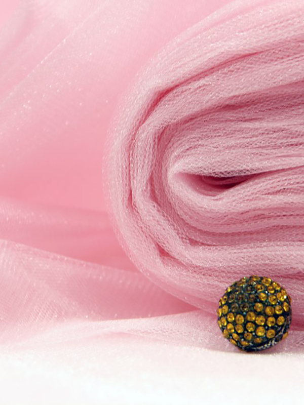 Фатин Ср. жесткости "Пастельно- розовый"