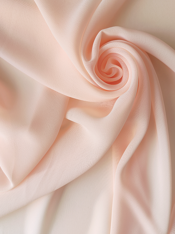 Шифон "Розовый персик"