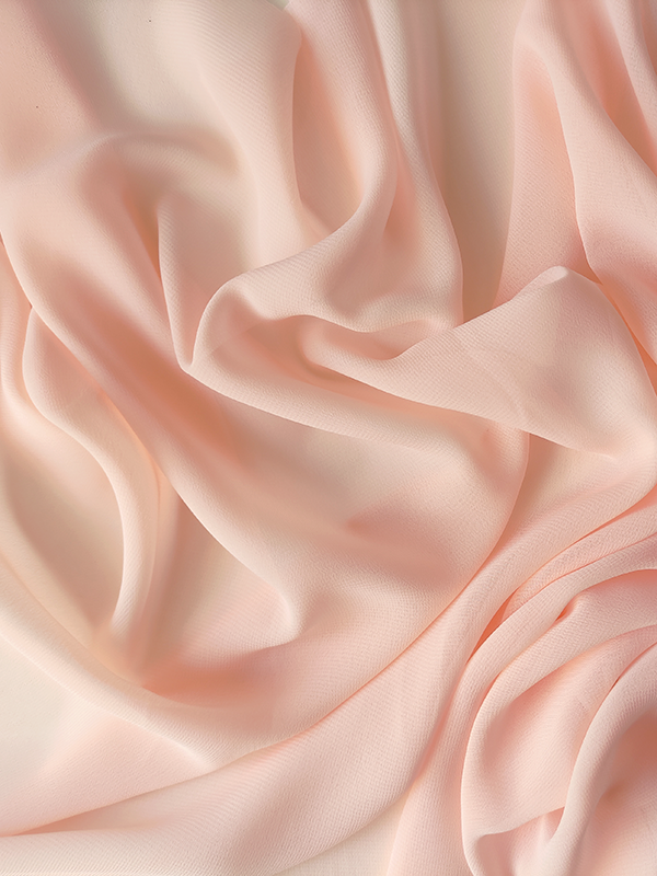 Шифон "Розовый персик"
