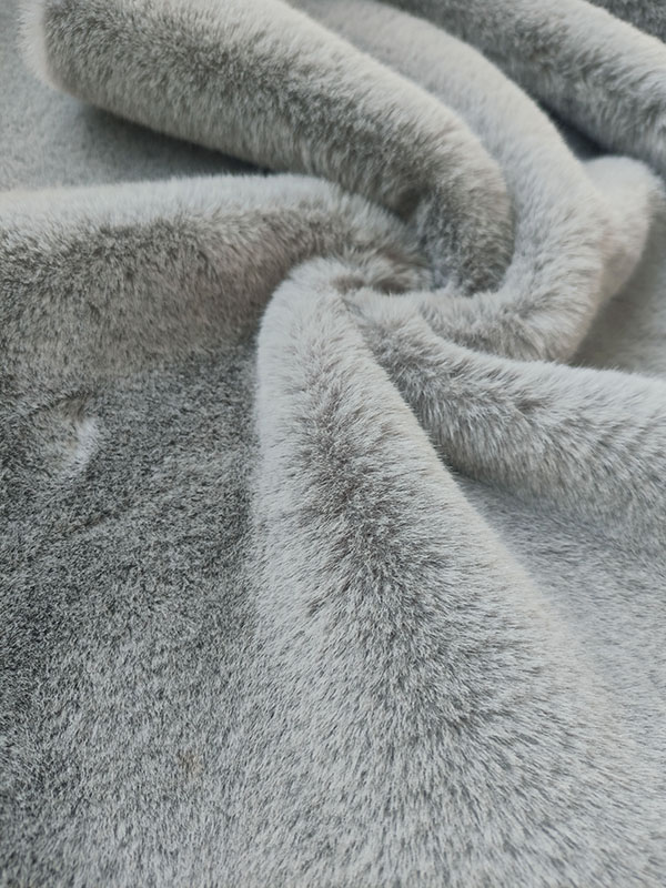 Мех искусственный премиум "Серый"