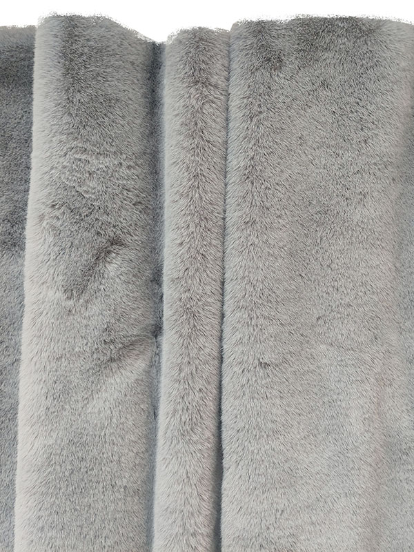 Мех искусственный премиум "Серый"