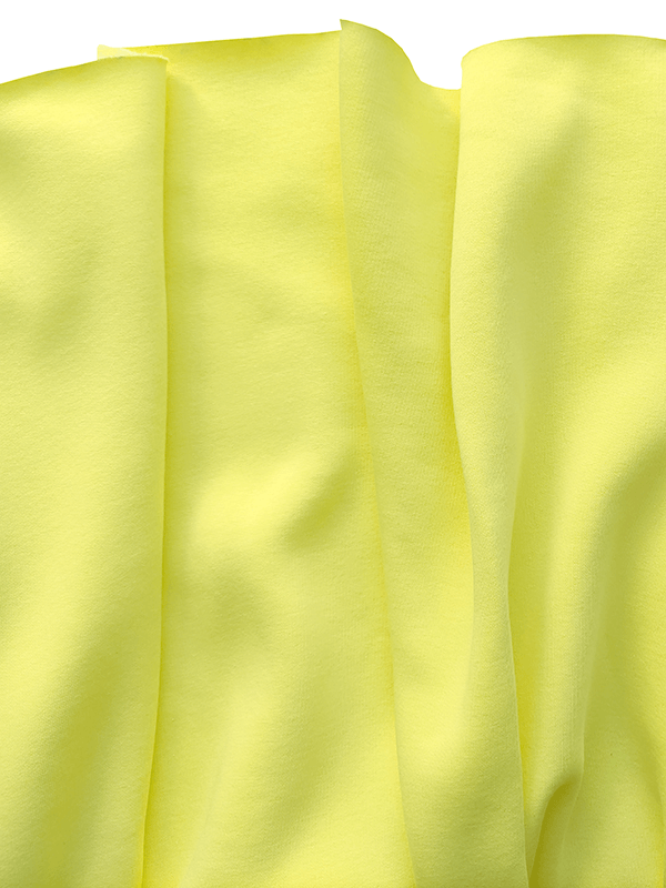 Футер 3х нитка с начесом "Яркий лимонный"