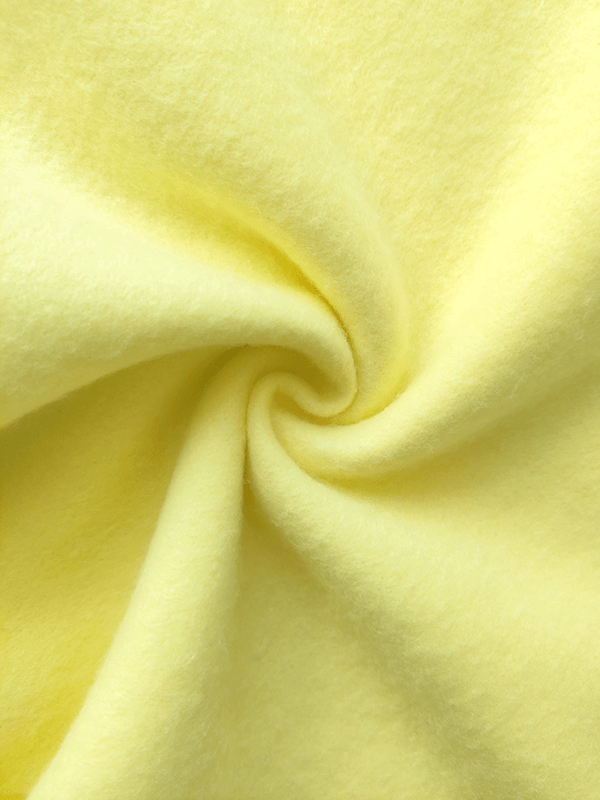 Футер 3х нитка с начесом "Яркий лимонный"