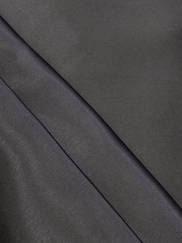 Креп сатин "Графитовый"