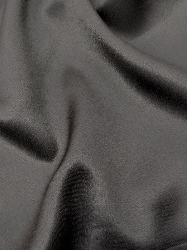 Креп сатин "Графитовый"