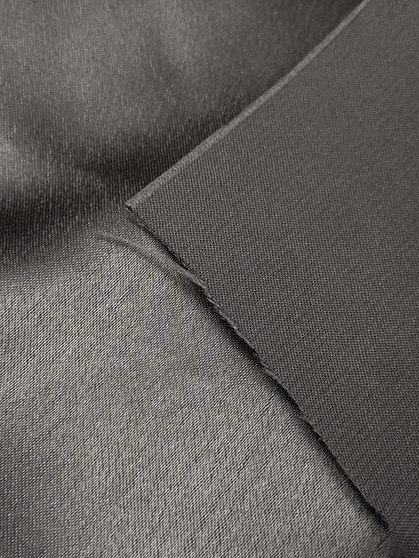 Креп сатин "Графитовый"