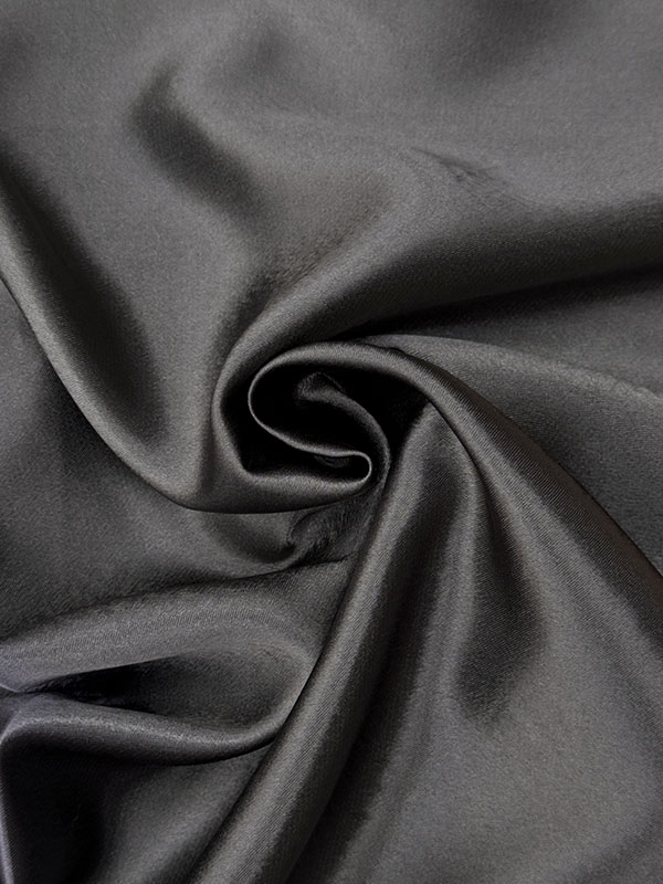 Креп сатин "Графитовый"