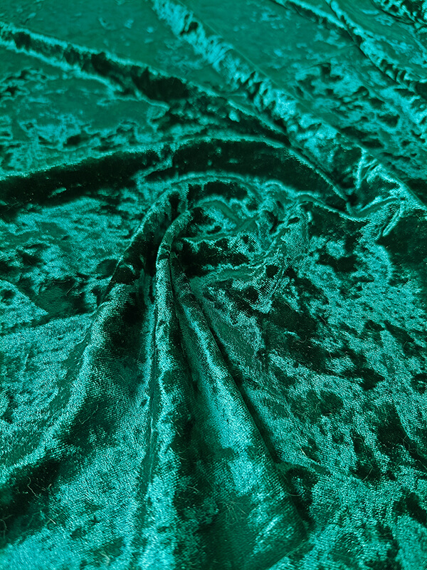 Бархат крэш "Изумрудный"