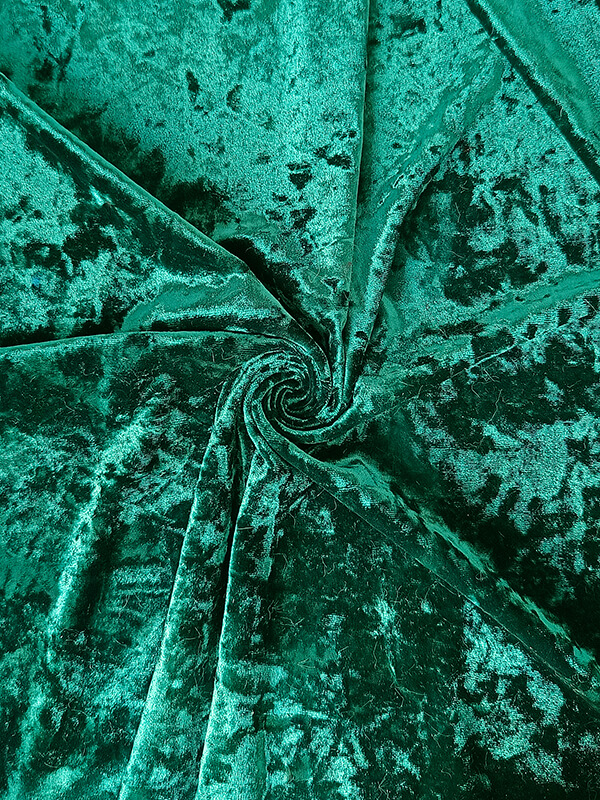 Бархат крэш "Изумрудный"