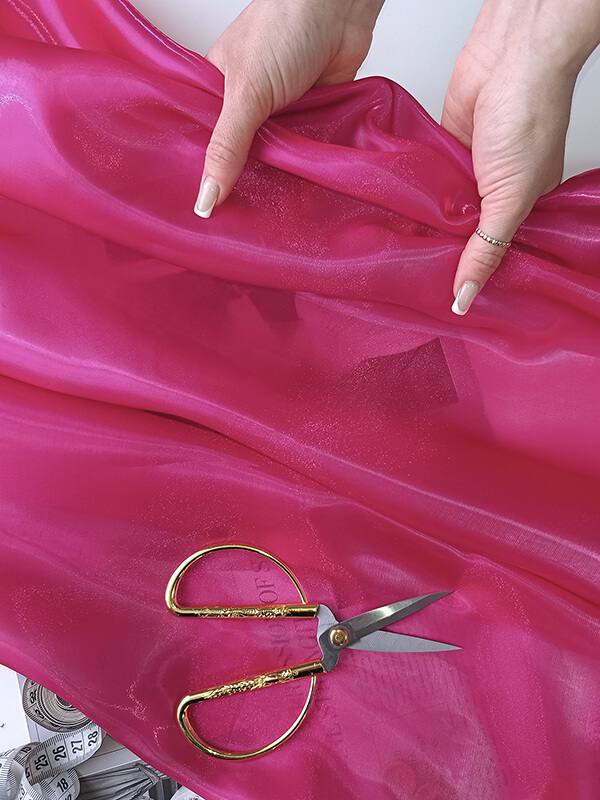 Органза Кристалон "Фуксия"