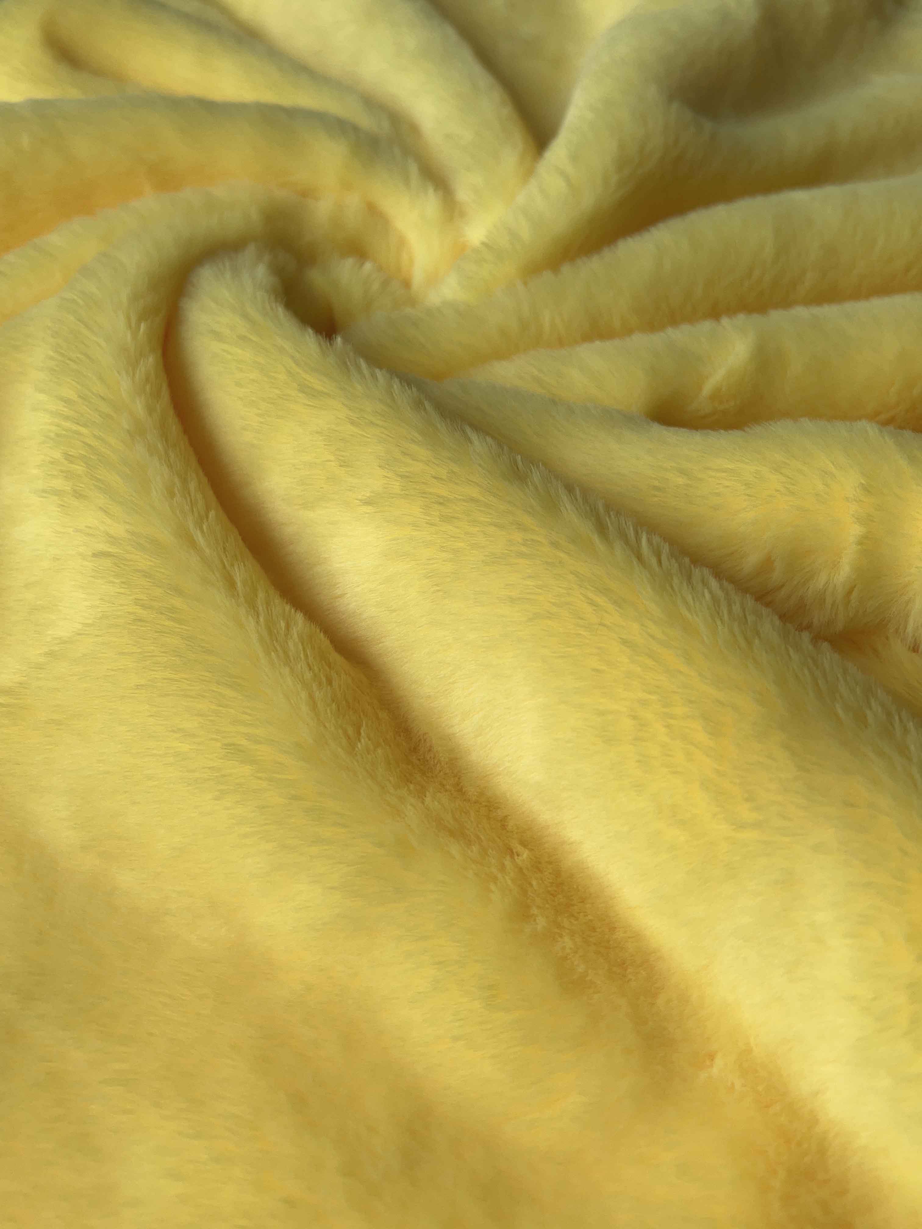 Мех искусственный "Желтый"
