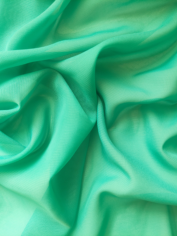 Шифон "Зеленый аквамарин"