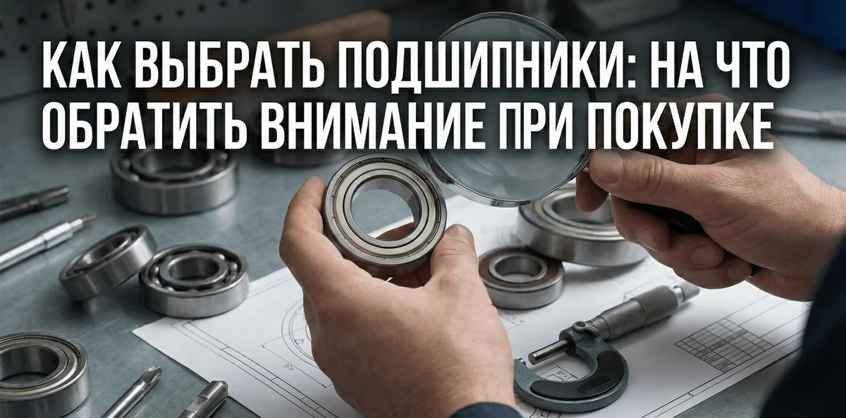 Как выбрать подшипники: на что обратить внимание при покупке