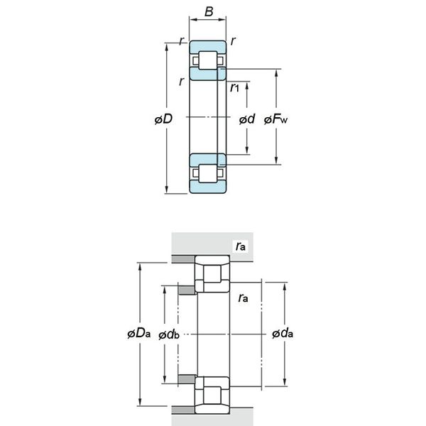 купить подшипник NUP2207R компании koyo