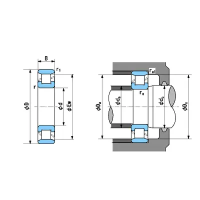 купить подшипник N232 компании nachi