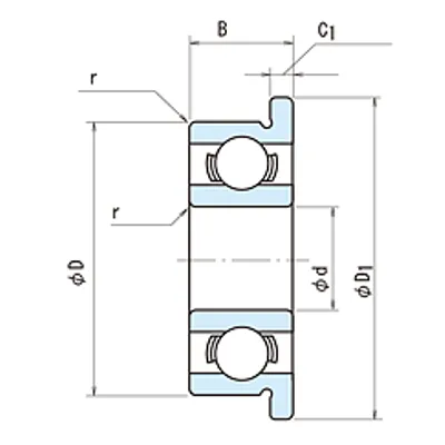 купить подшипник F624 компании nsk