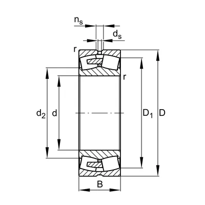 купить подшипник 23064-BEA-XL-MB1-C2 компании fag