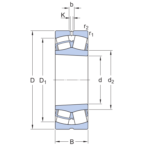 купить подшипник 22211 EK компании skf