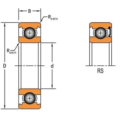 купить подшипник 6308-RS-C3 компании timken