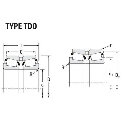 купить подшипник EE243196 - 243251CD компании timken