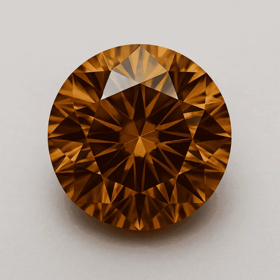 Бриллиант Fancy Brown