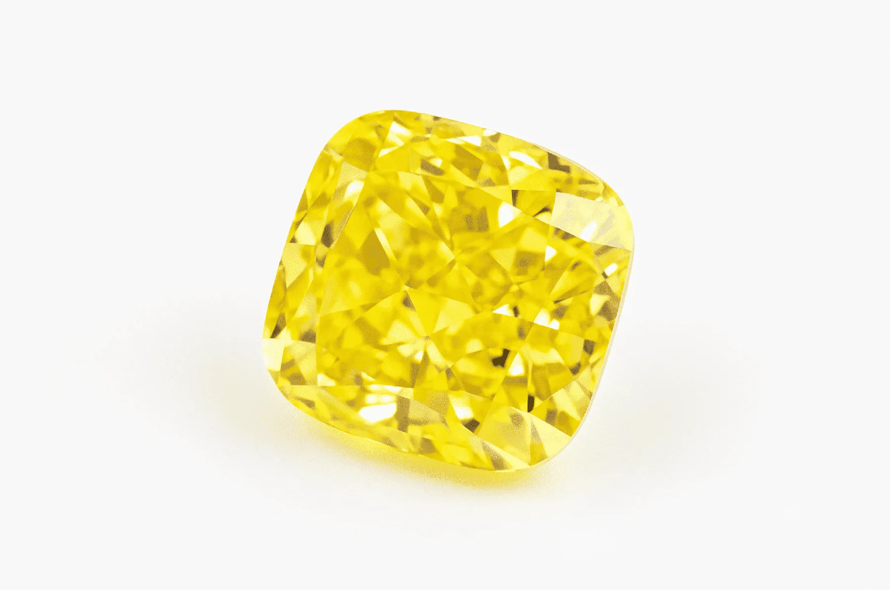Жёлтый бриллиант Fancy Color
