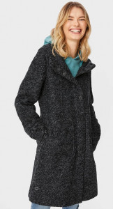 Женское пальто YESSICA Bouclé coat with hood